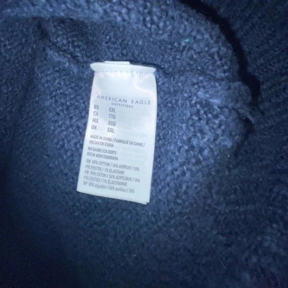 American Eagle Chevron Pullover Sweater, Size XXL - Picture 5 of 5